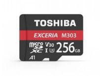 Toshiba microSD 256GB M303 UHSI U3 adapter
