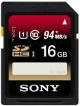 Sony Karta pamięci SD UHS-I 16GB , klasa 10 , R94 W70
