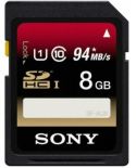 Sony Karta pamięci SD UHS-I 8GB , klasa 10, R94 W70