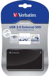Verbatim HDD externí SSD 256GB USB 3.0 external