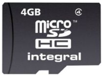 Integral micro SecureDigital HC 4GB (class 4)
