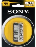 Sony baterie cynkowe 6F22 9V (blister)