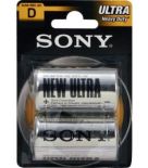 Sony baterie cynkowe R20 (2szt, blister)