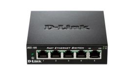 D-Link DES-105/E 5-port 10/100 Metal Housing Desktop Switch