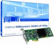 Matrox Millennium G550 32MB (DDR, PCI-Express, Low Profile, DualHead)