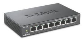D-Link DES-108/E 8-port 10/100 Metal Housing Desktop Switch