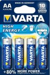VARTA Baterie Varta High Energy, Mignon LR06/AA - 4 szt