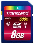 Transcend Karta pamięci SD Duo 8 GB Etui