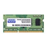 GoodRam Pamięć RAM W-MEM1333S382G (DDR3 SO-DIMM; 1 x 2 GB; 1333 MHz)