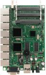MikroTik RouterBOARD RB493G, 680MHz CPU, 256MB RAM, 9x LAN, 3x mini-PCI, 1x USB, vč. L5 licence