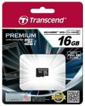Transcend karta pamięci Micro SDHC 16GB Class 10 UHS-I U1 ( Full HD )