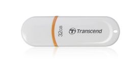 Transcend Pendrive (Pamięć USB) 32 GB USB 2.0 Biało-pomarańczowy
