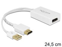 DeLOCK adapter HDMI(M)->Displayport(F) + zasilanie USB