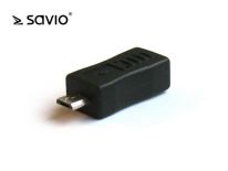 Elmak SAVIO CL-16 Adapter mini USB BF- micro USB BM