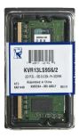 Kingston Pamięć RAM KVR13LS9S6/2 (DDR3 SO-DIMM; 1 x 2 GB; 1333 MHz; CL9)