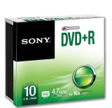 Sony DVD+R 4,7 GB , 16x [Slim Case 10 szt.]