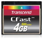 Transcend karta pamięci Compact Flash 4GB CFast 500x