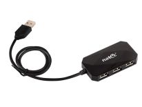 NATEC HUB USB 4-Port LOCUST USB 2.0, Czarny