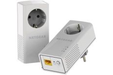 Netgear Powerline 1200, 1 Port 1200 Mbps, with extra Outlet, Powerfull Gigabit Wired Connection