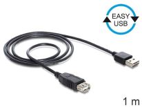 DeLOCK przedłużacz kabla EASY-USB 2.0-A męskie > USB 2.0-A żeńskie 1 m