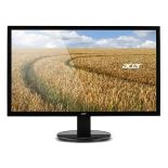 Acer Monitor Acer K242HLbd 61cm (24) 16:9 LED 1920x1080(FHD) 5ms 100M:1 DVI czarny