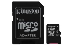 Kingston karta pamięci Micro SDXC 64GB Class 10