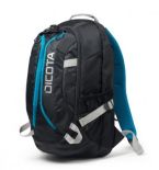 Dicota Backpack Active 14-15,6 black blue Plecak na notebook czarno niebieski