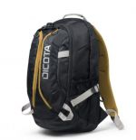Dicota Backpack Active 14-15,6'' black yellow Plecak na notebook czarno żółty