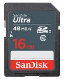 SanDisk karta pamięci Ultra SDHC 16GB Class 10 UHS-I, Odczyt: do 48MB/s