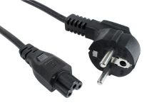 Gembird kabel zasilający do notebooka koniczynka C5 (3 pin) VDE 1.8m
