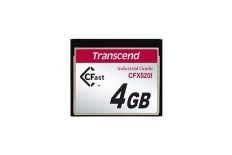 Transcend karta pamięci Industrial Grade CFX520I, 4GB, SATA II