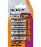 Sony Akumulatory AA 2700 mAhx 4 szt. High Capacity Sony