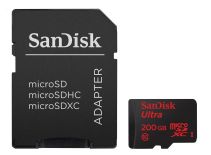 SanDisk Karta pamięci microSDXC 200 GB Adapter SD