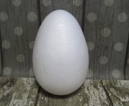 Jajko styropianowe do zdobienia 20 cm - 1 szt