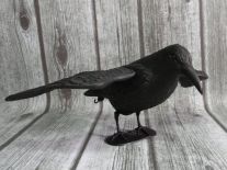 Figurka plastik KRUK ze skrzydłami do odstraszania ptaków 38x50 cm