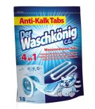 Der WASCHKONIG - Odkamieniacz do pralki w tabletkach 18 szt