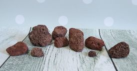 Kamyki, kamienie naturalne 150g siatka (śr. 2-5 cm)