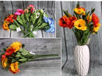 Bukiet MAKI 14 kwiatów (wys. 41 cm, kwiat 6 cm) mix kolorów