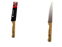 Nóż kuchenny z drewnianą rączką ostrze: 16,7x3 cm 