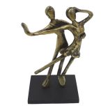  Tańcząca para- figurka  metalowa MT205