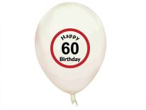 Balony urodzinowe - 60 (5szt.)