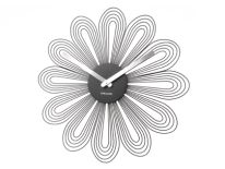 Zegar ścienny Petals black by Karlsson