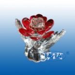 Ozdoba kryształowa RÓŻA NA DŁONI z podświetleniem LED AR-24036904