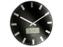 Zegar ścienny LCD Station black by Karlsson