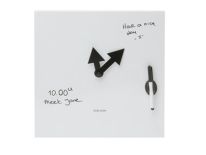 Zegar ścienny Magnetic whiteboard by Karlsson