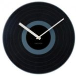 Zegar ścienny Black Record by Karlsson