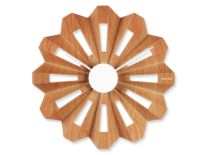 Zegar ścienny Lotus Flower wood