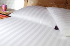 Pościel hotelowa w grube pasy 100% bawełna