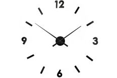 Zegar ścienny Extender czarny by ExitoDesign