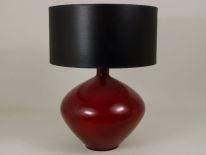 Lampa stołowa LUCIA czerwona 40x56cm [AZ01360]